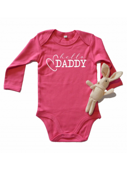 Body neonato personalizzato Hello Daddy